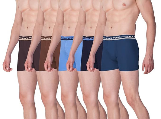 Men's Pack of 5 Plain Boxers Pack 5